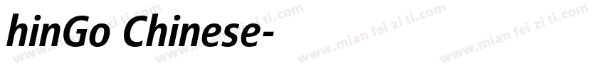 hinGo Chinese字体转换